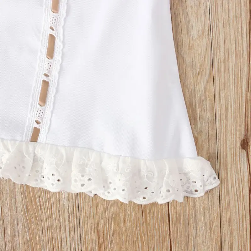 Одежда для маленьких девочек 0-24 м милое однотонное платье принцессы из двух