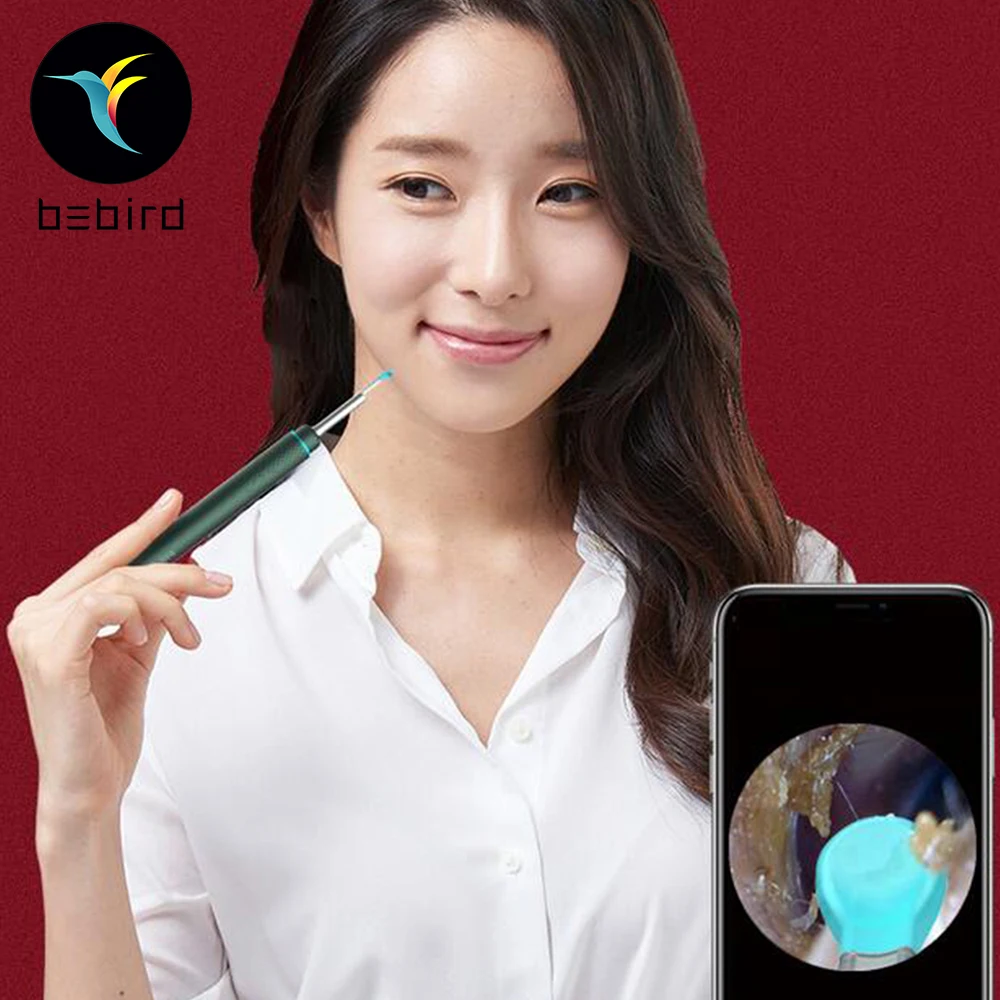 Визуальная ухочистка Bebird M9 Pro умная визуальная эндоскоп мини камера отоскоп