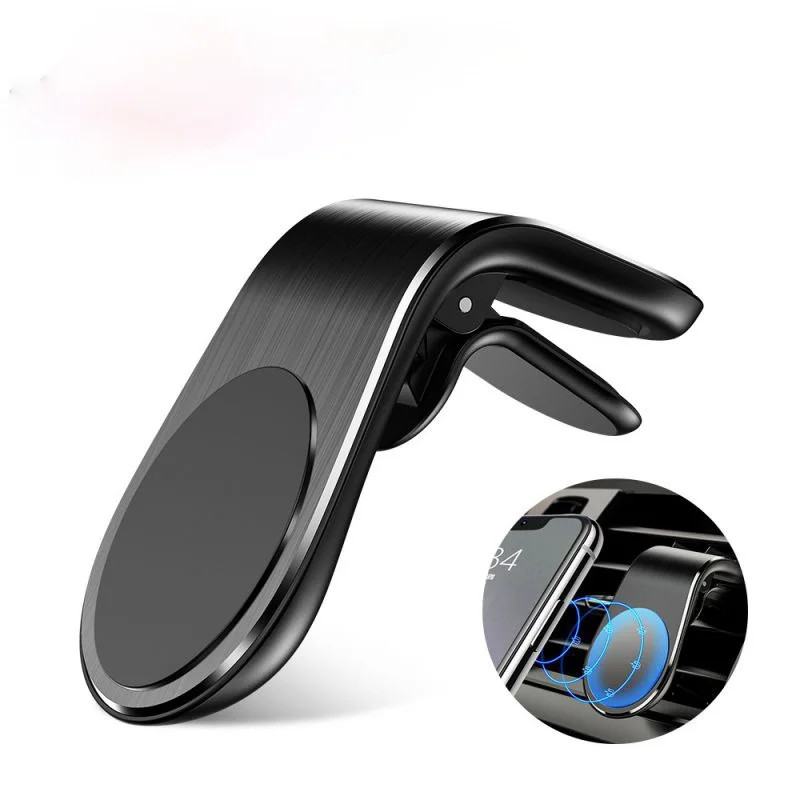 

Universal Car Air Outlet Phone Holder Stand Magnetic Mobile Car Holder Stand 360 Rotation Bracket Interior Accessories