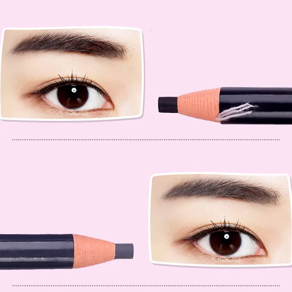 5 цветов карандаш для бровей с отрывной нитью стойкий натуральный косметика