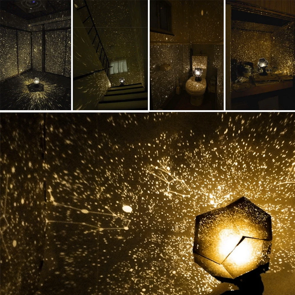 

LED Projection Star Light Projector Lamp Romantic Planetarium Star Projector Cos mos Light Night Sky Lamp Kids Gift Decoration