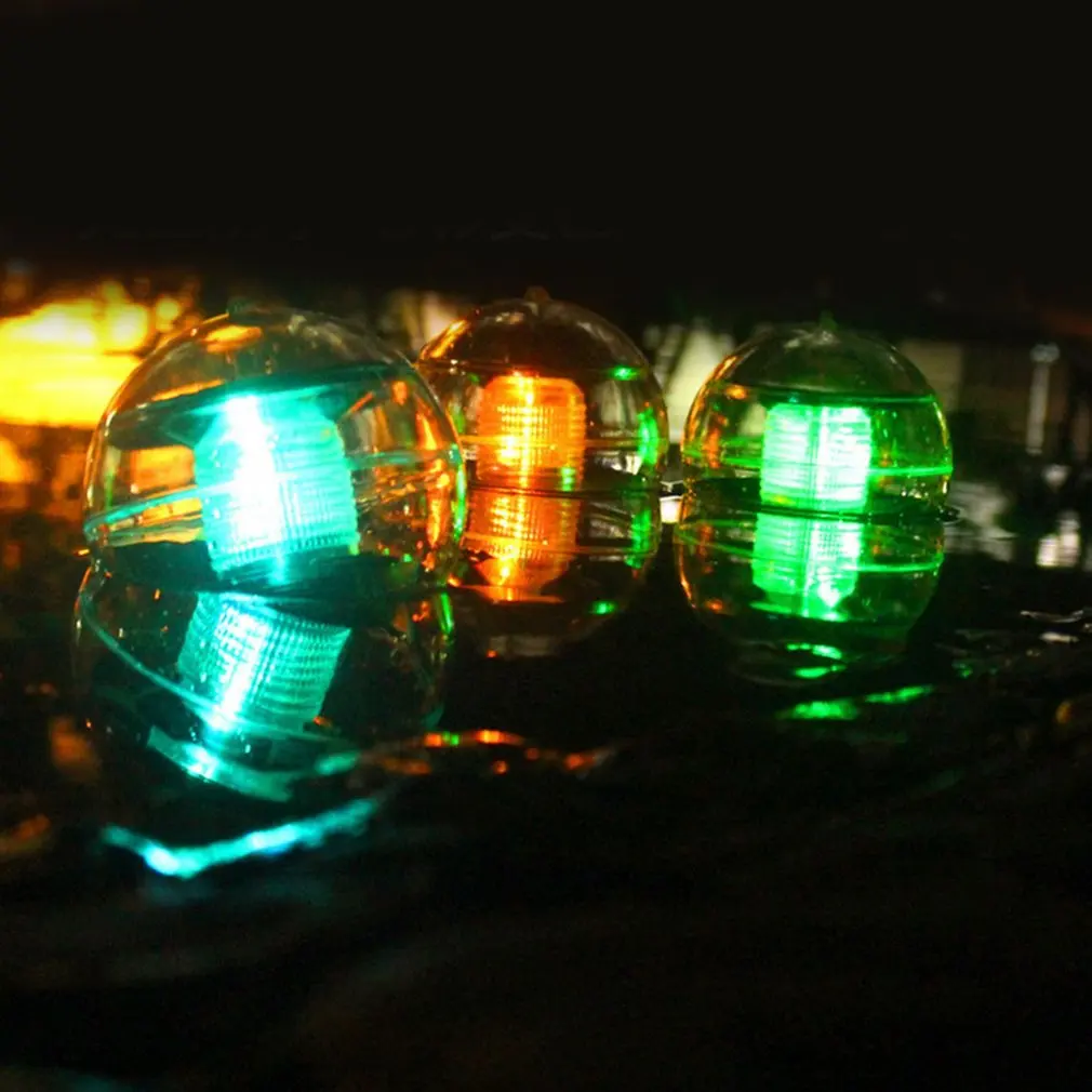 Солнечные мяч со светодиодом Водонепроницаемые Плавающие светильники для