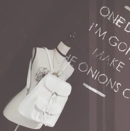 Мода женский шнурок из искусственной кожи рюкзаки для девочек подростков