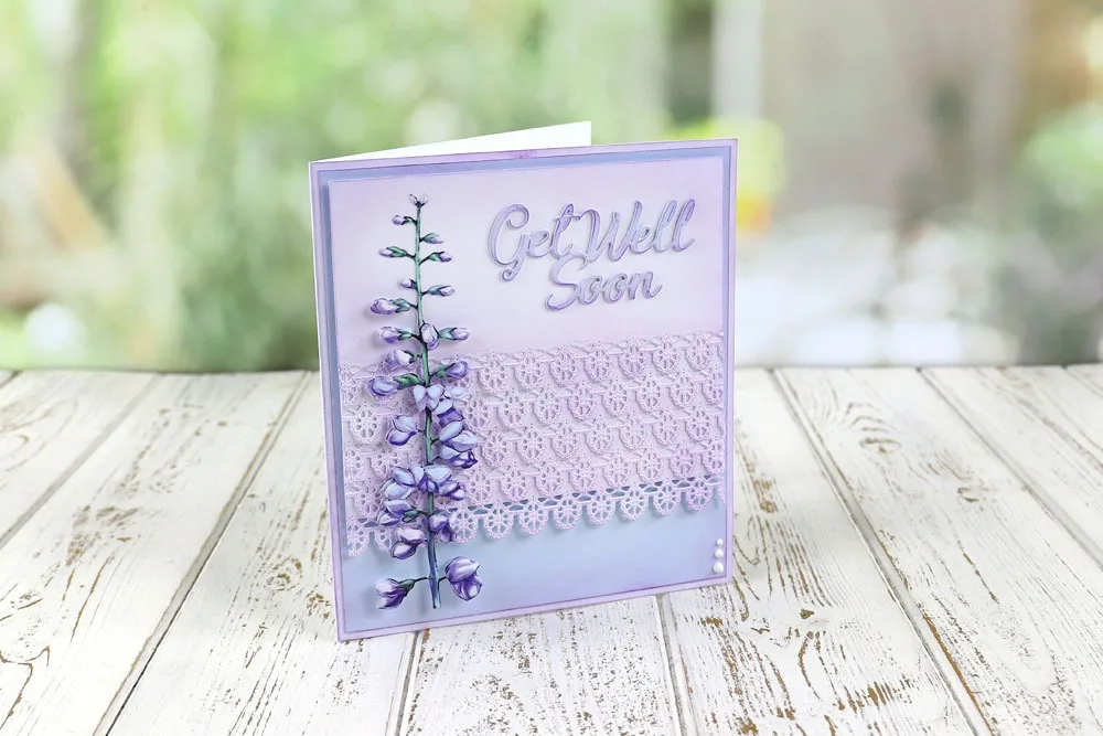 

Violet flower Metal Cutting Dice And Stamps Stencils For Scrapbooking Stamps Embossing Mold Diy Paper Cards Craft Cutting