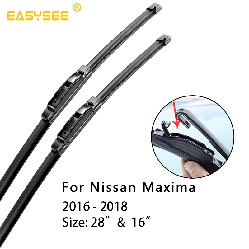 Ветровое стекло лобовое гибридные щетки стеклоочистителя для Nissan Maxima Fit крюк