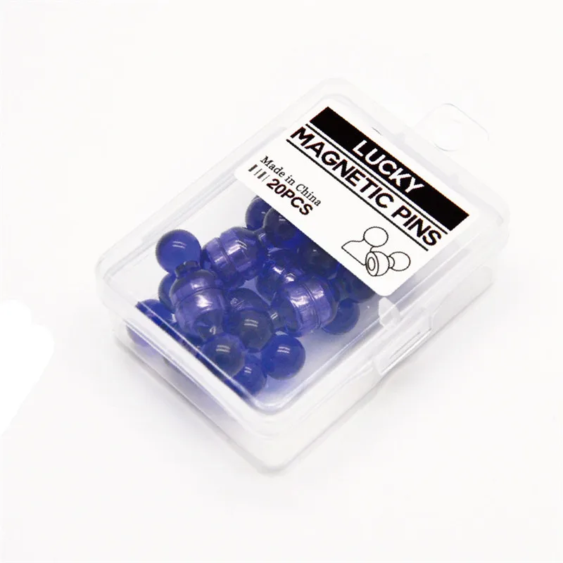 Круглые магнитные шпильки 20 шт. прозрачные штифты для рукоделия художественное