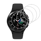 Защита экрана для samsung galaxy watch 4 Classic 46 мм 42 мм, защитное закаленное стекло для galaxy watch 4 44 мм 40 мм, бампер