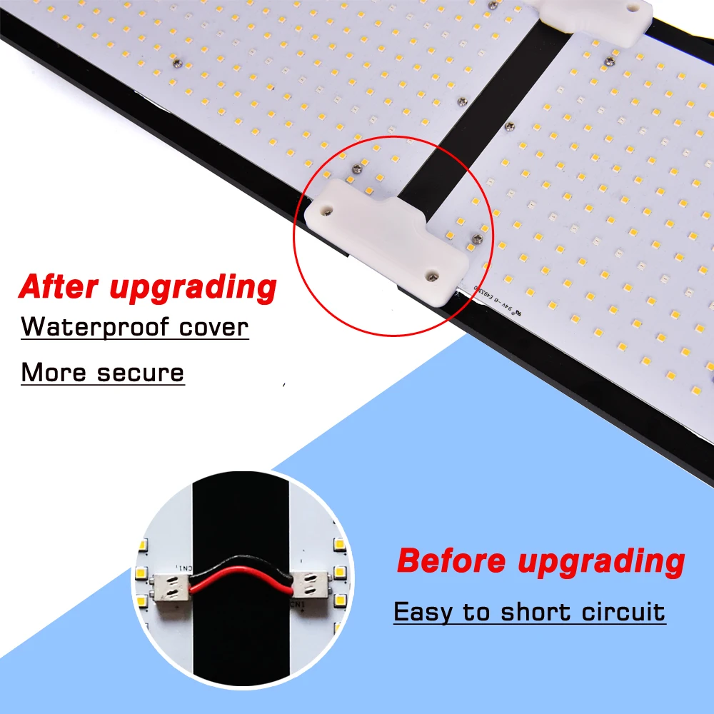 2000 Вт Светодиодная Димминг Квантовая Доска растет свет 576 шт. Samsung LM301B Чипсы