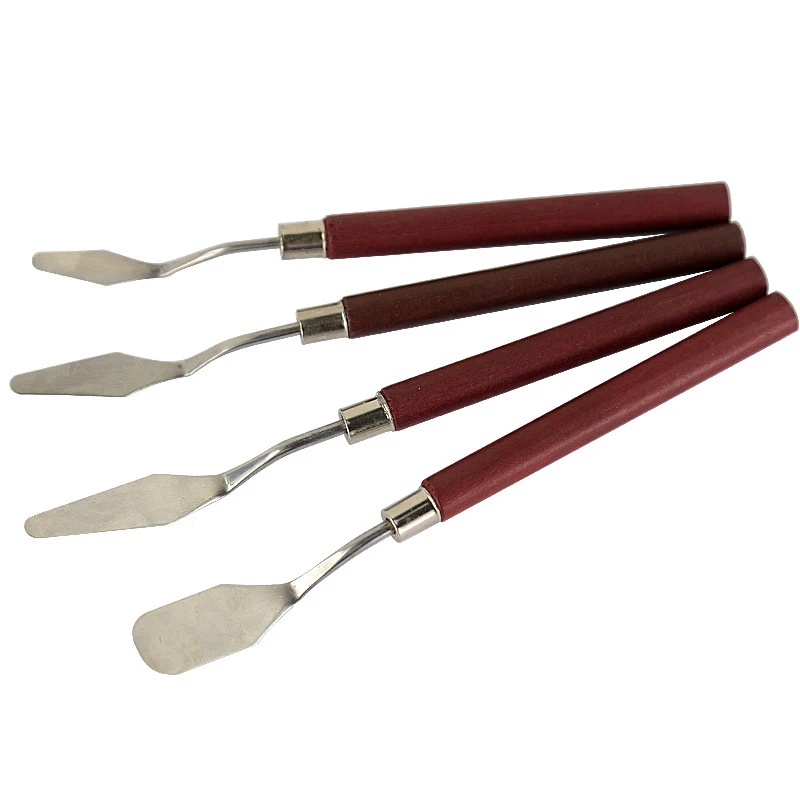 1 шт. профессиональный набор шпателей из нержавеющей стали палитра нож для