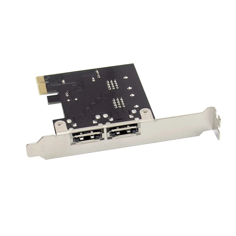Плата расширения PCIE ESATA SATA III PCI E до SATA3.0 6 ГБ/сек. Express адаптер ASM1061 для ПК|Платы