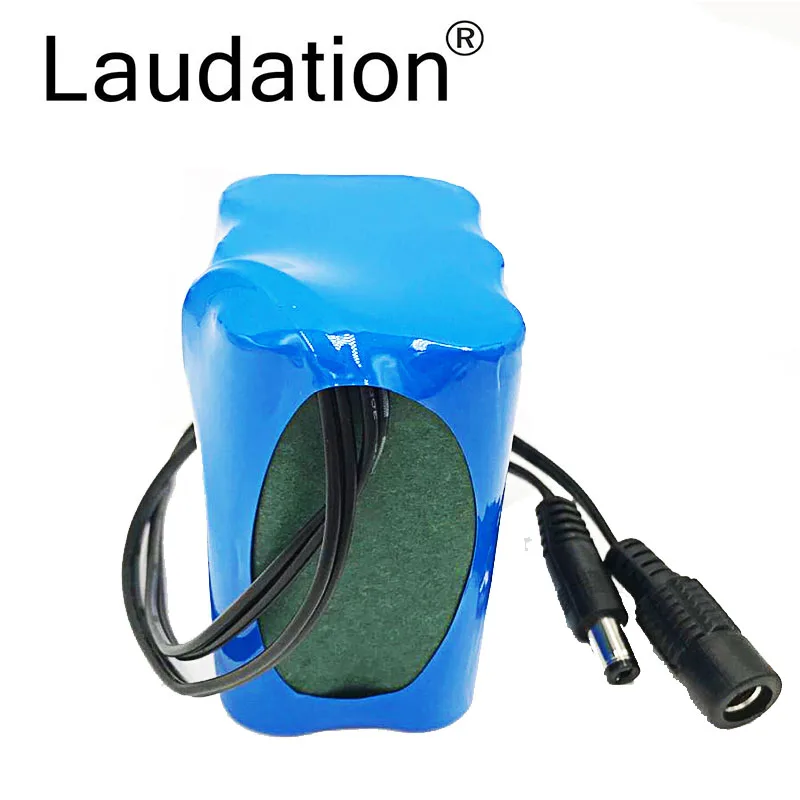 Бесплатная доставка 3S BMS DC 11 1 V 5.2Ah 12 6 5200 mAh 12V Портативный Перезаряжаемый литиевый