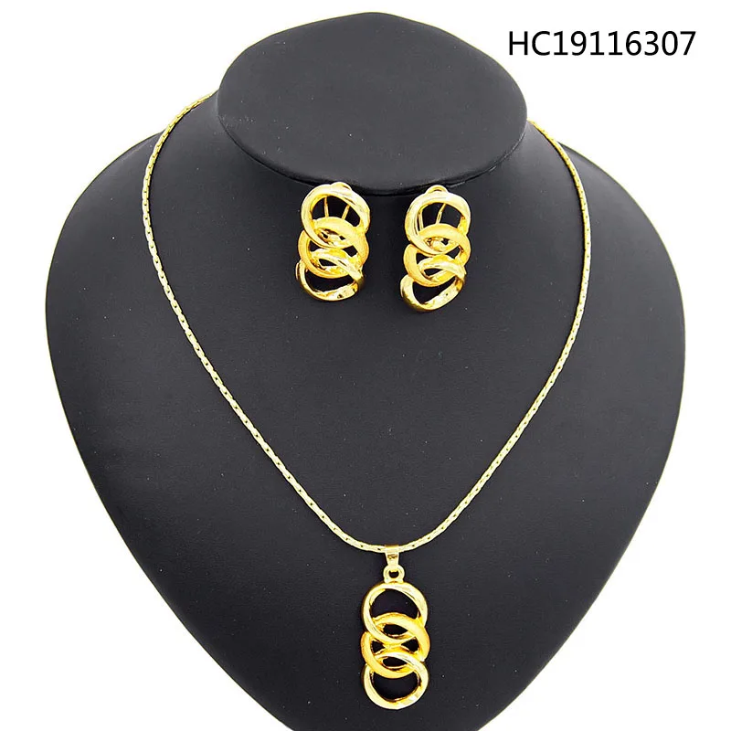 Yulaili 2019 новый дизайн высокое качество медный сплав кулон ожерелье серьги