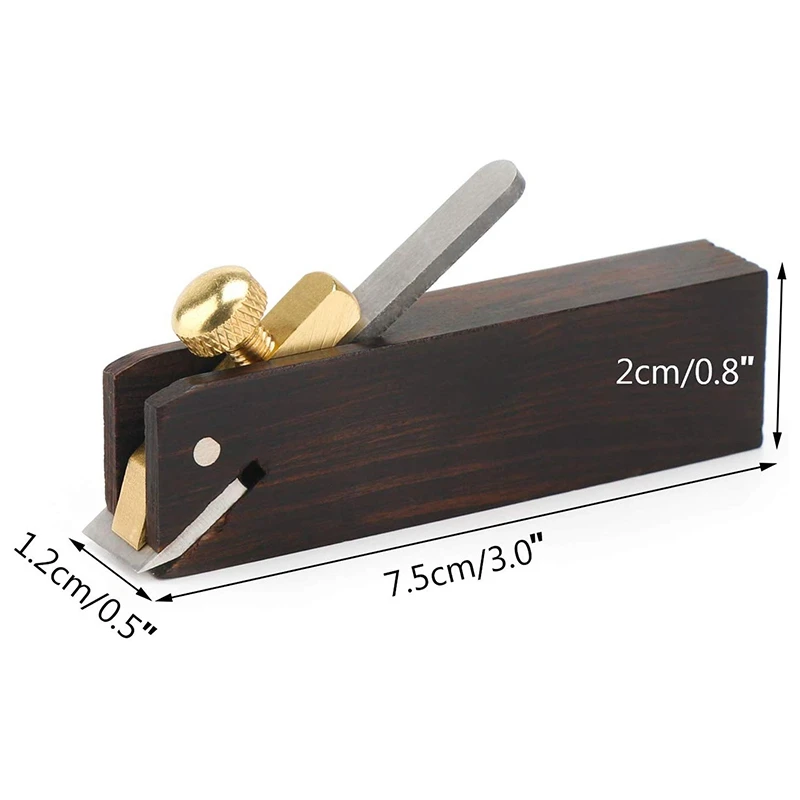 Деревообрабатывающий инструмент из черного дерева миниатюрный деревянный