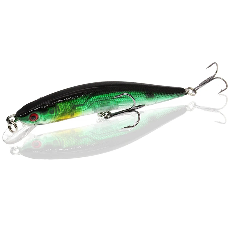 

1Pcs Minnow Fishing Lures Hard Bait 10cm 8g Jig wobbler Bass Pike Lure Plastic Artificial Baits for Fishing Tackle Crankbait