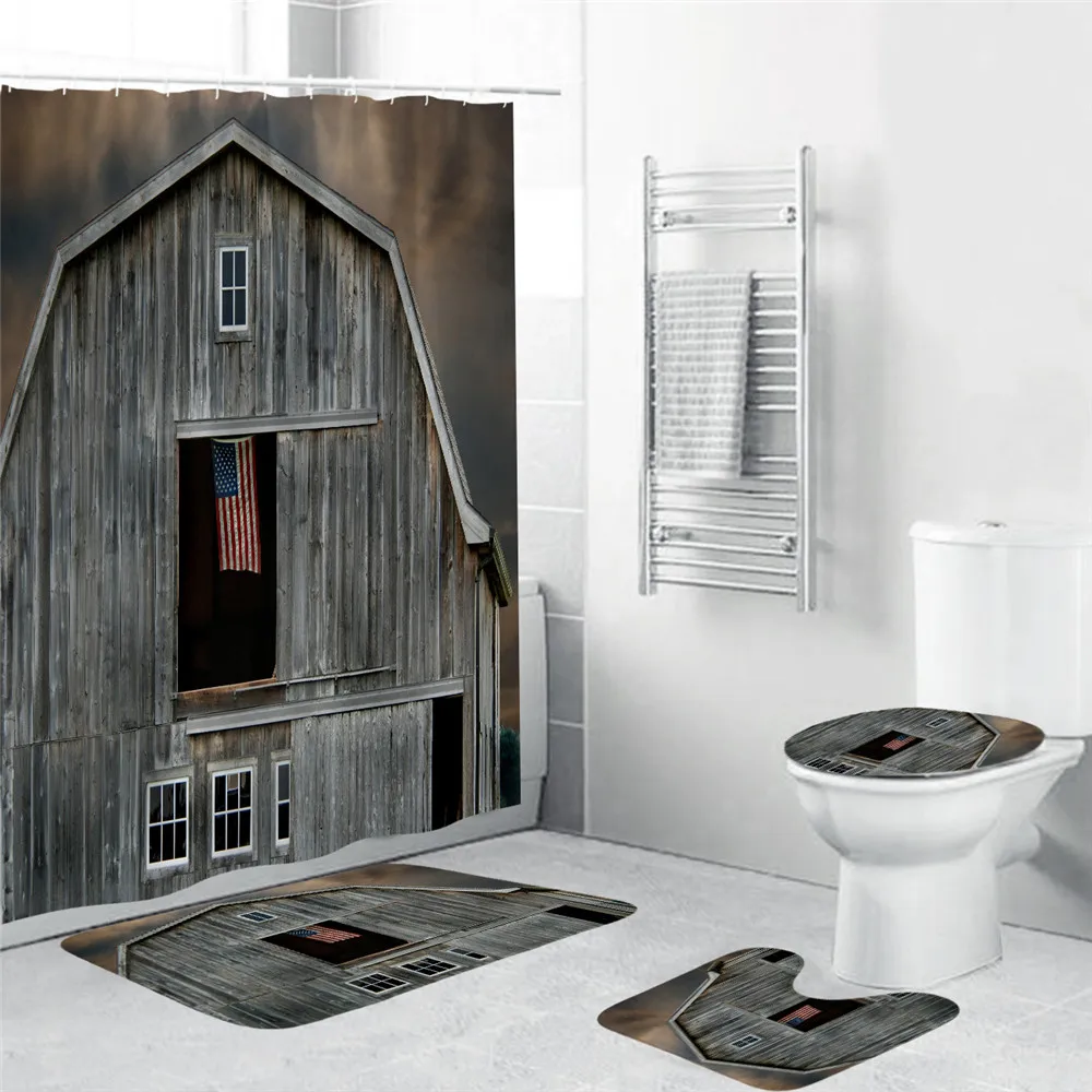 Пользовательские 3D занавески шторы с узором городского дома затемняющие для