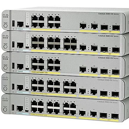 

New 8 ports POE Gigabit Network Switch WS-C3560CX-8PC-S
