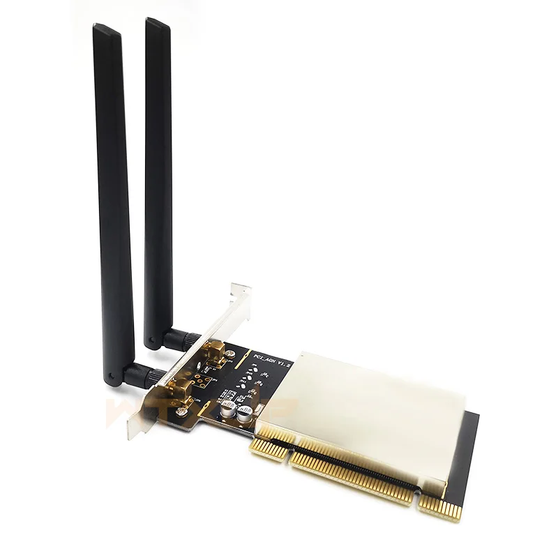 Мини PCI wifi беспроводная карта для настольного слот адаптер конвертер 2 X