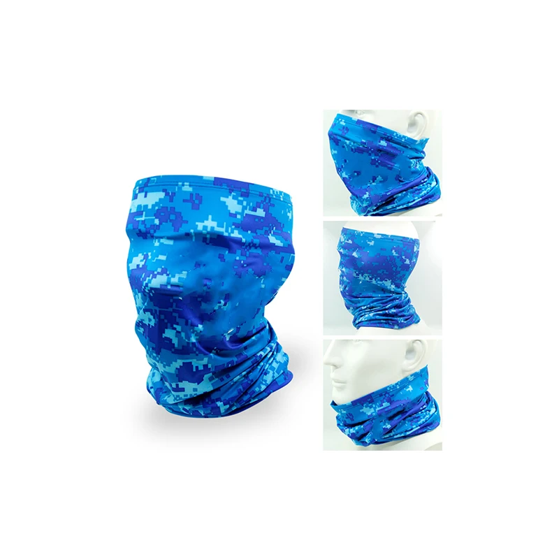 Мужская Уличная рыболовная ветрозащитная УФ-защита камуфляжная бандана маска