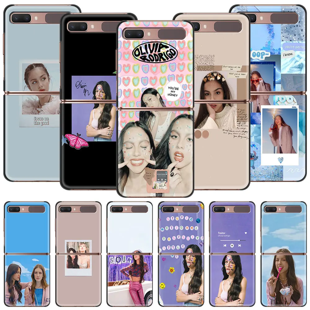 

Olivia Rodrigo - SOUR Full Album Luxury Bag For Samsung Galaxy Z Flip Case Black Hard PC For Samsung Z Flip 5G Foldable Fundas