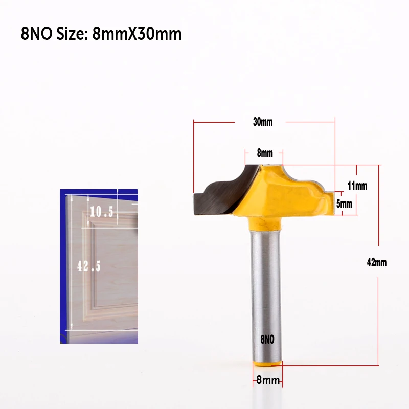 

Фреза CHWJW 80059 твердосплавная 8 мм