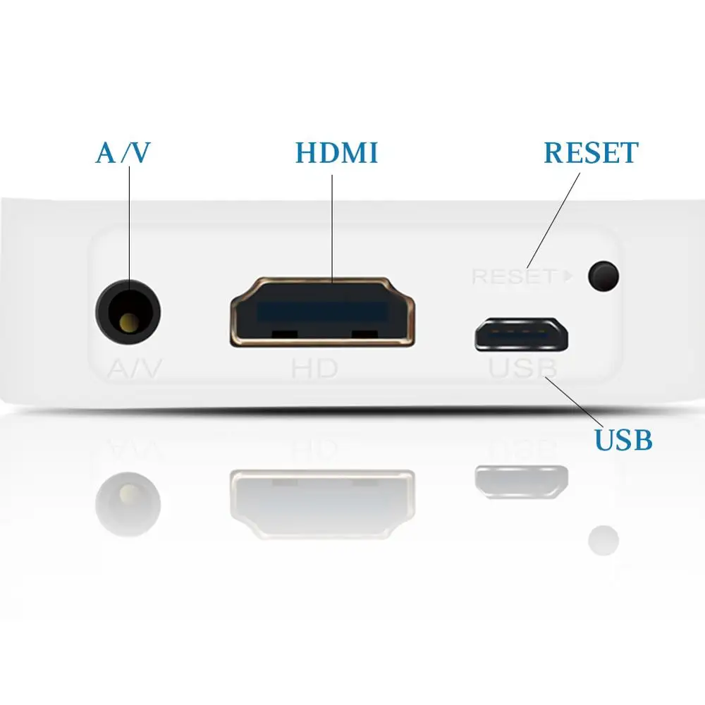 X7 автомобильный беспроводной Wi-Fi Зеркало link Box HDMI ключ для iOS Android Phone Аудио Видео