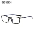 Мужская квадратная оправа для очков BENZEN, Ультралегкая оправа из углеродного волокна для очков для коррекции близорукости, модель 5271