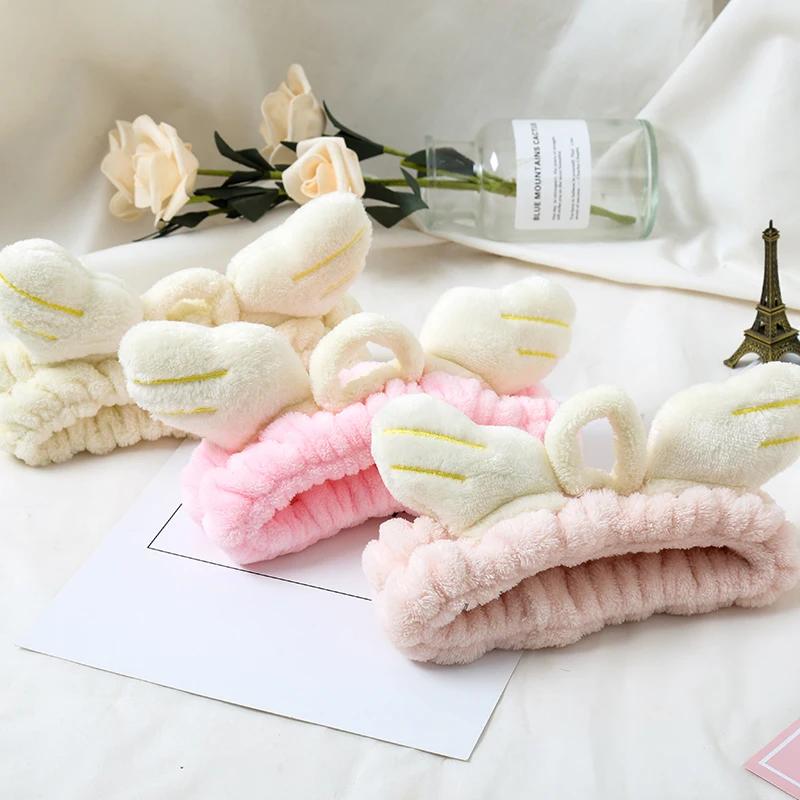 Корейский Детский милый мультфильм крылья ангела с мягким лицом мыть лицо макияж