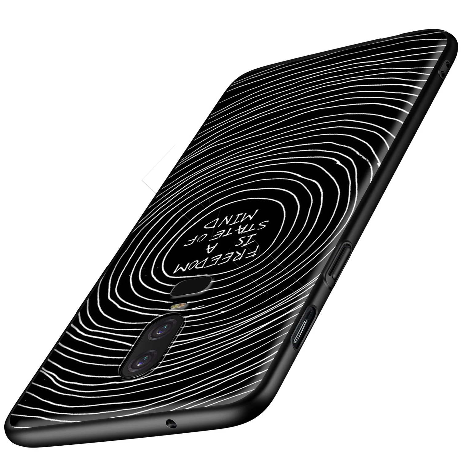Lavaza психоделическая футболка Art силиконовый чехол для Oneplus 7 Pro 6 6t 5 5t|Бамперы| |