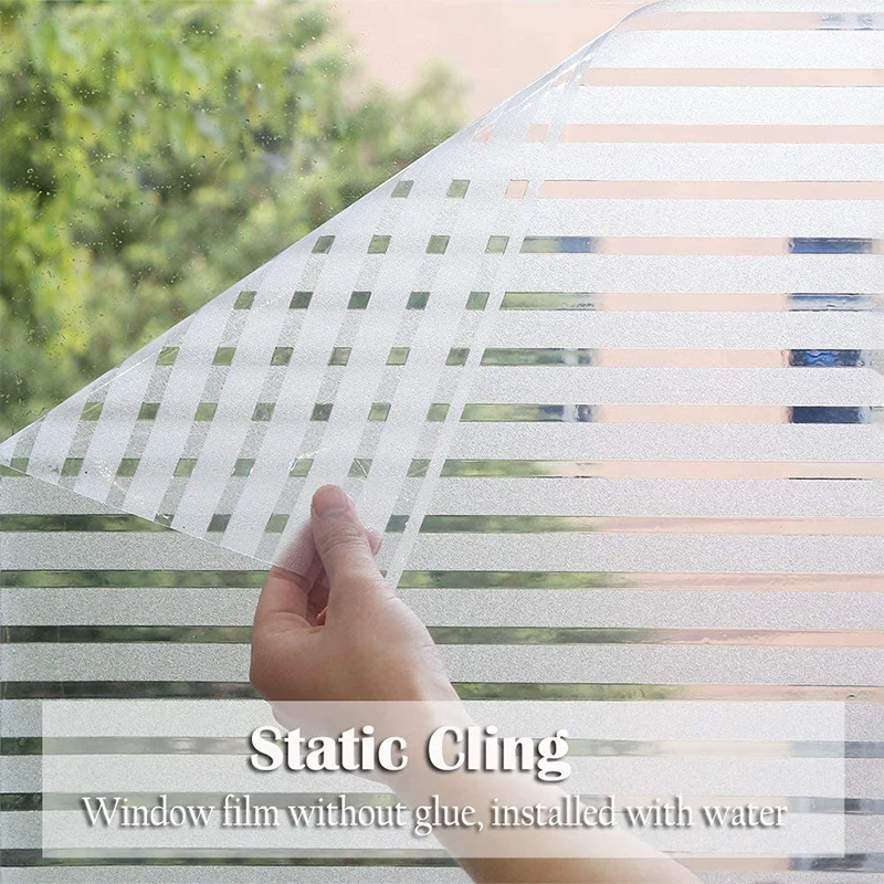 Антиуф пленка для защиты от солнца стойкая Виниловая ультрафиолета в полоску 200