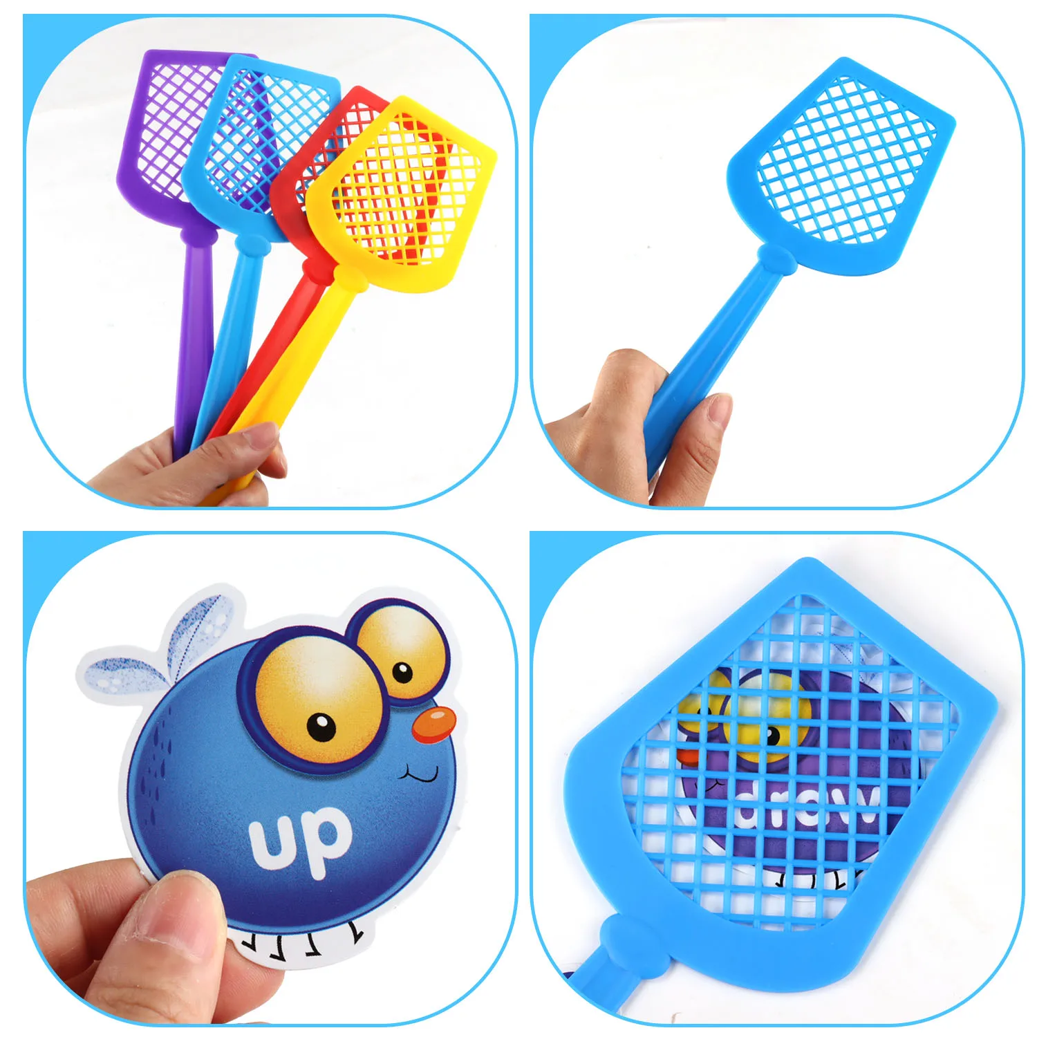 Swat прицелом игра слов визуальный тактильные слуховые обучающая развивающая