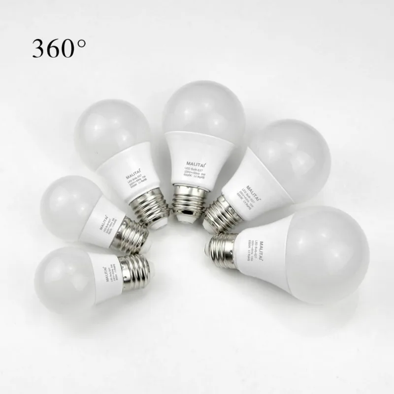 

15W 12W 9W 7W 5W LED Bulbs Lamps 220V E27 Light Bulbs Smart IC Lampada Saving Energy Lamp Whie Warm White Home Lightings Indoor