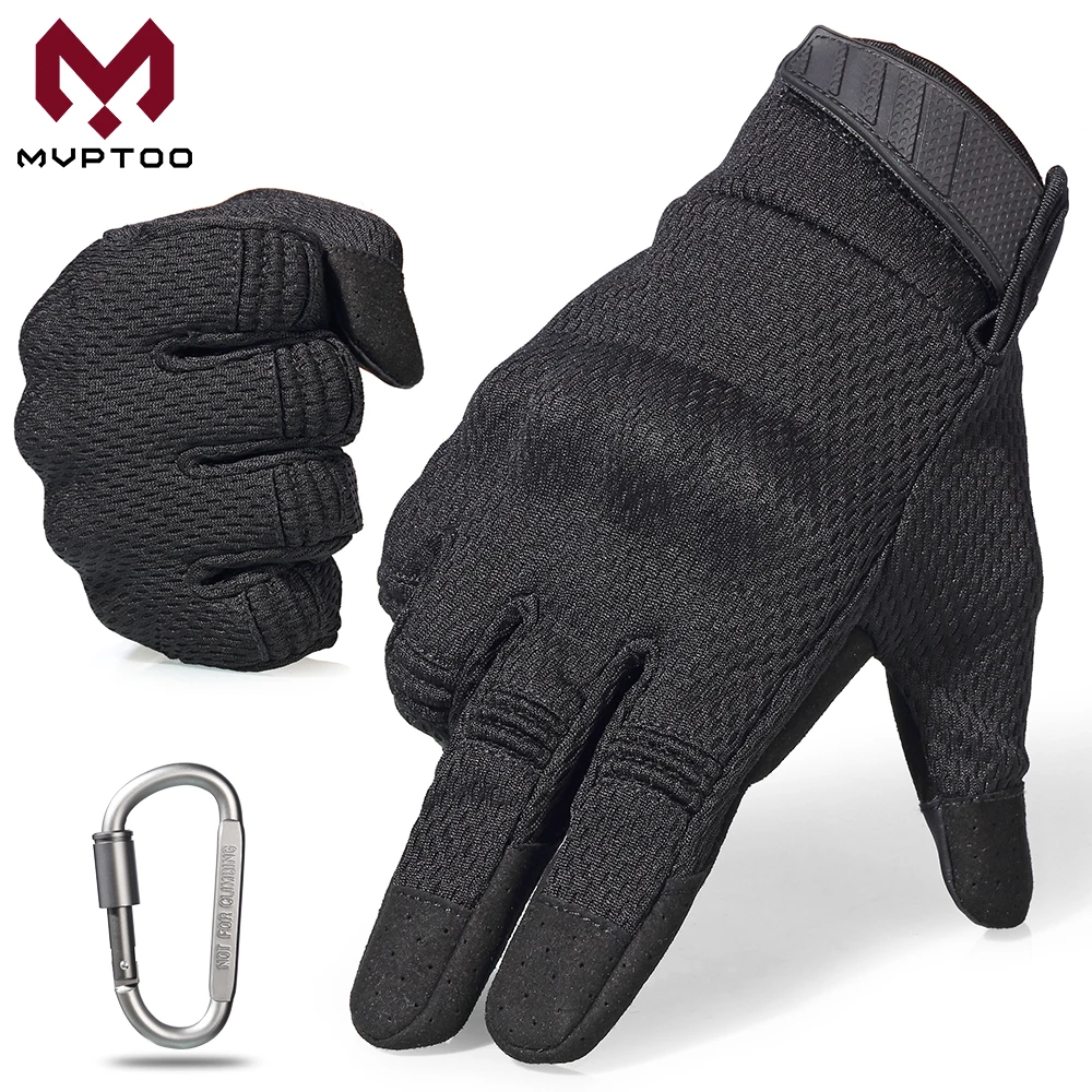 Черный Сенсорный Экран мотоцикл Перчатка Камуфляж мото Мотокросс мотоцыкл