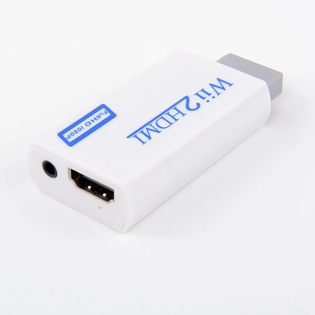 Для wii к HDMI конвертер Поддержка FullHD 720P 1080P 3,5 мм аудио wii 2HDMI адаптер для HDTV wii конвертер дропшиппинг