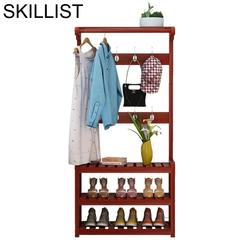 Винтажная деревянная вешалка для одежды подставка одежды| |