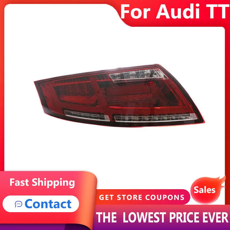 Задние фонари HANA для Audi TT 2006-2013 светодиодный ная задняя фара Светодиодные ДХО