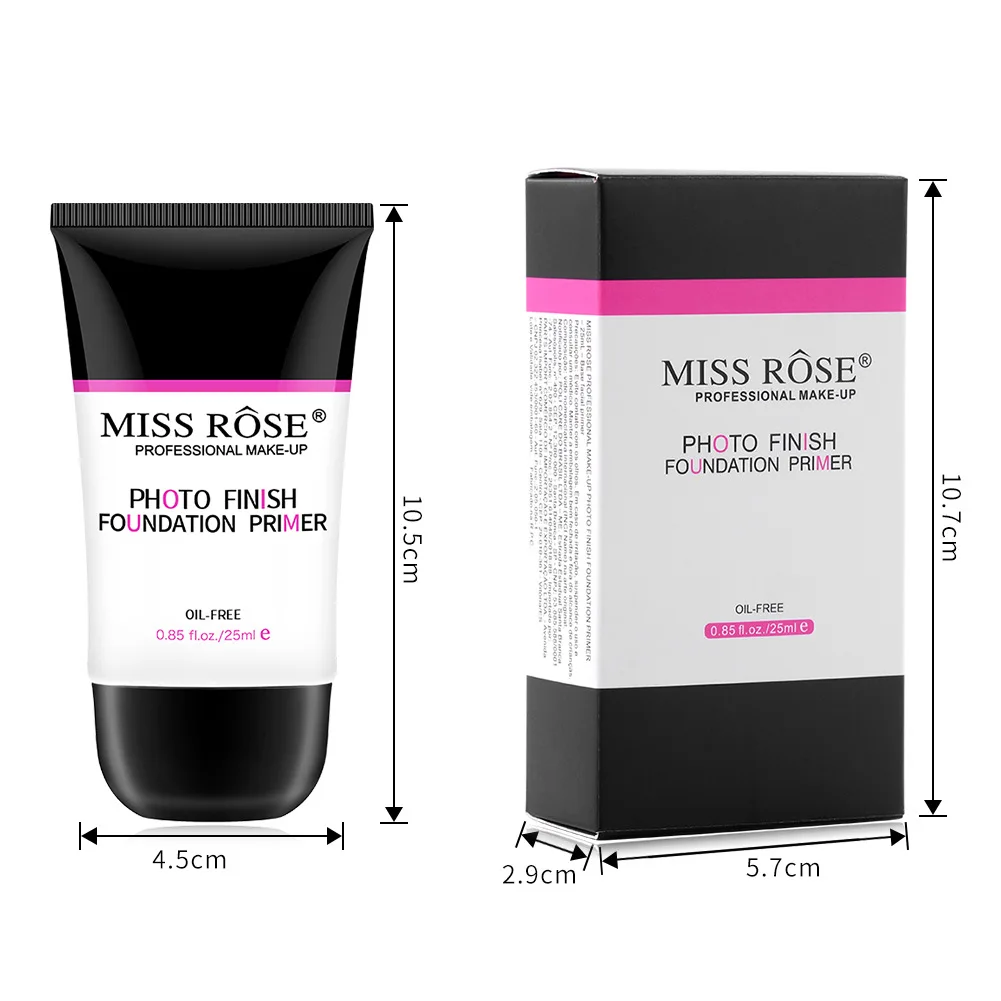 MISS ROSE Жидкая основа для макияжа лосьон под макияж гель крем лица консилер