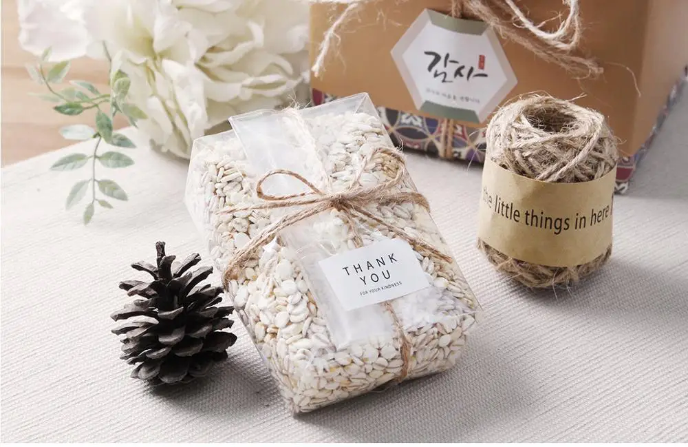 Джутовая веревка для рукоделия 10 м | Дом и сад