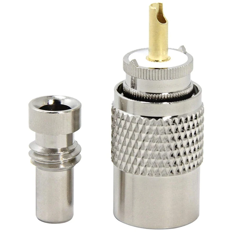 5 шт Набор отверток PL 259 UHF мужской сварки разъем 50Ohm для RG59 RG8 RG8X LMR 400 RG 213