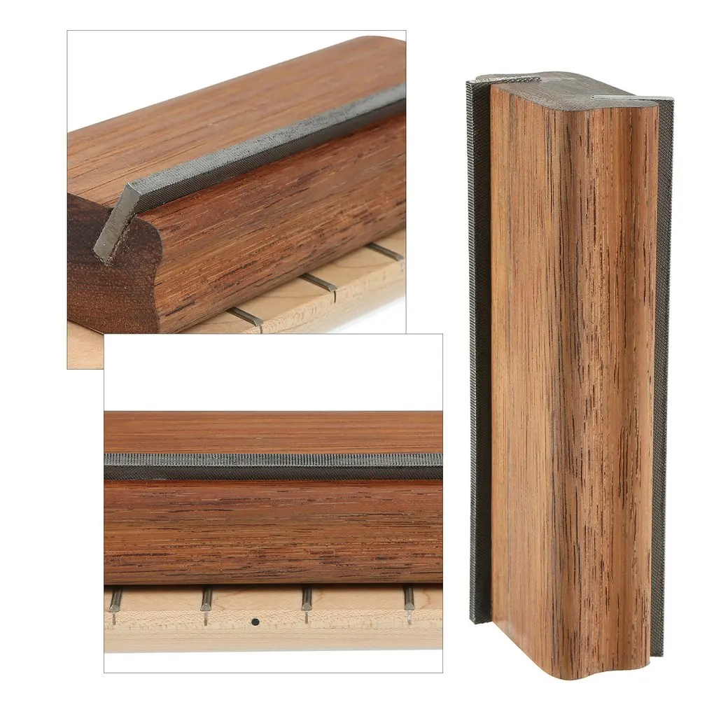

2021 New Guitar Fret Crowning File Luthier Repair Maintenance Polishing Tools Bevel-flush Files Musical Instruments Parts