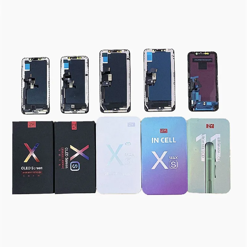 ЖК дисплей GX OLED Incell Pantalla для iPhone X 11 Pro MAX сенсорный дигитайзер в сборе XS сменный