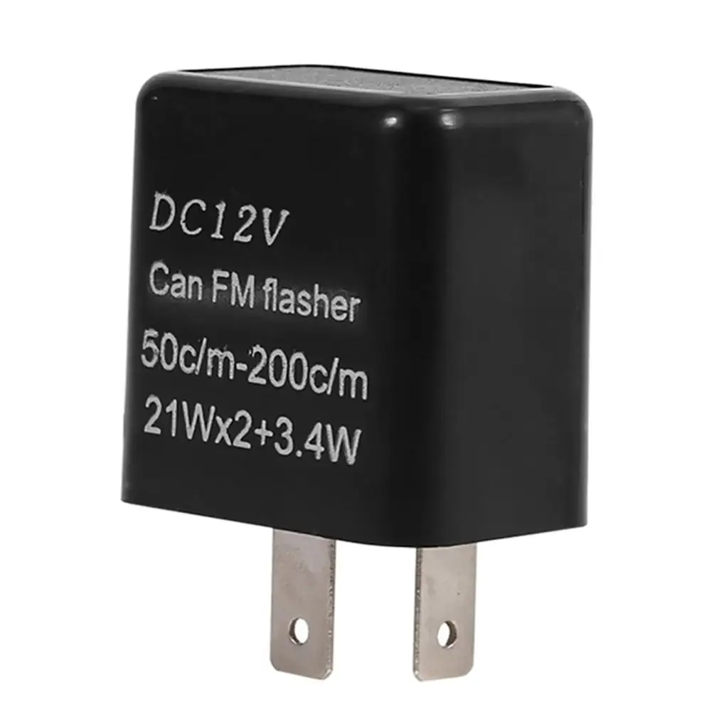 

СВЕТОДИОДНАЯ мигалка 12 В 2 Pin частотное реле индикатор поворота для мотоцикла мигалка фиксация защита несколько
