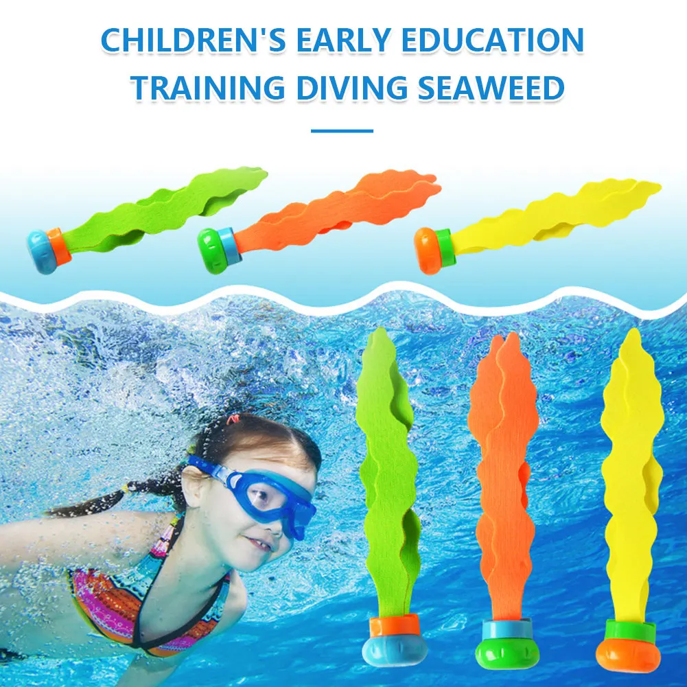 

Diving Game Toys Set Swimming Pool Throwing Toy Dive Swim Rings Circle Underwater Kids Summer Gift Beach Pool Accessories