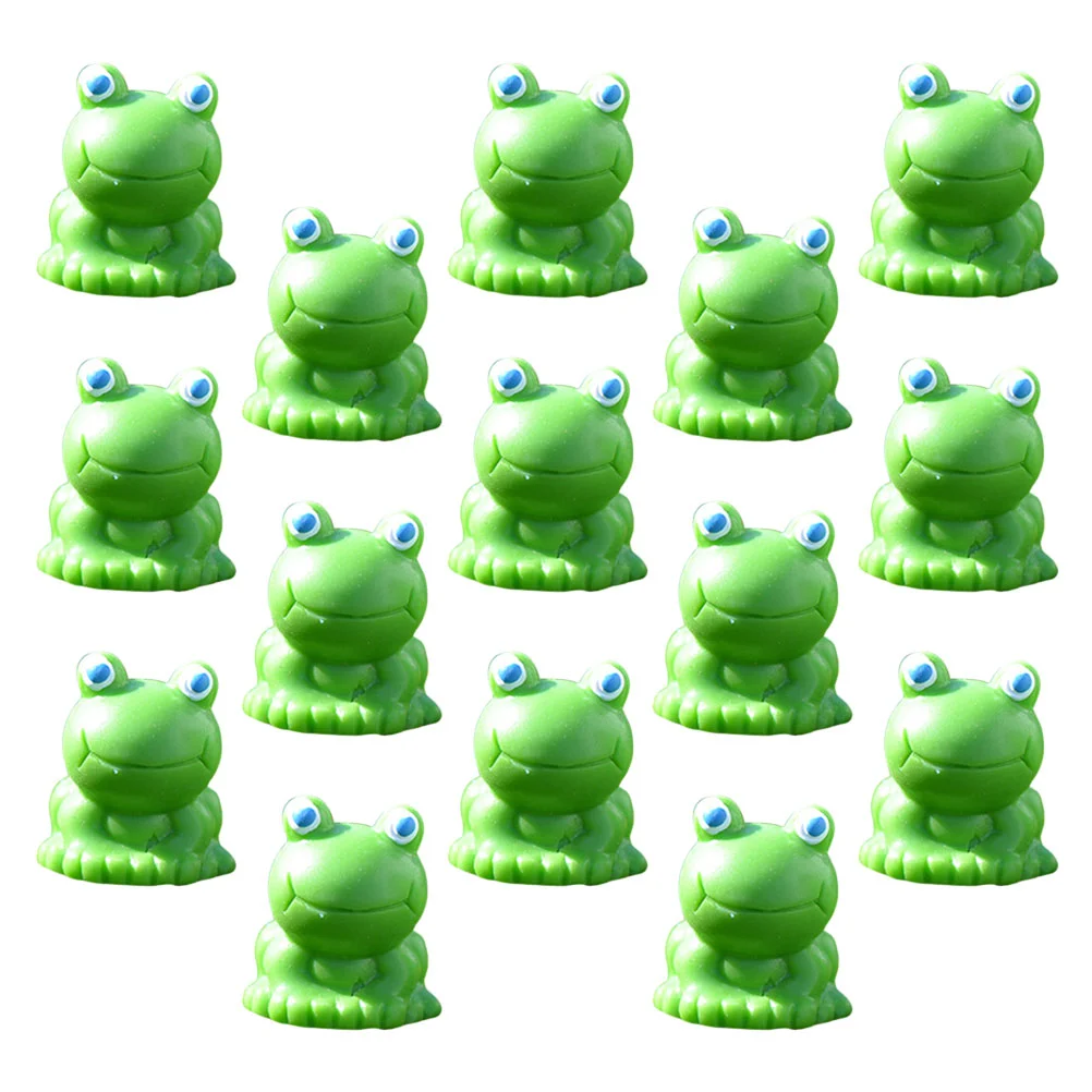 

15 шт., миниатюрные лягушки