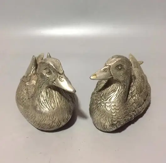 Искусственная резьба утка мандаринка прекрасная статуя животного свадебный