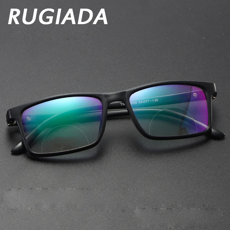 RUGIADA ультралегкие бизнес очки для чтения анти голубой свет пресбиопические при