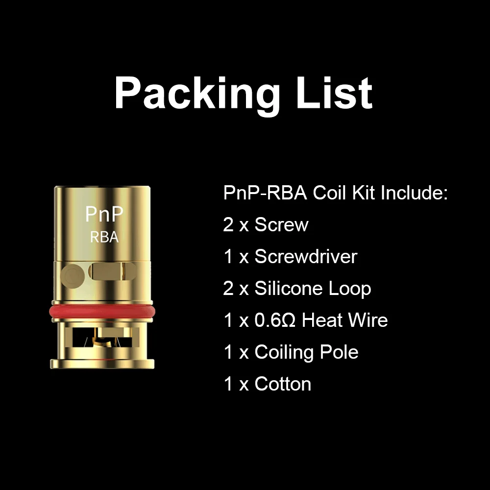 VOOPOO PnP RBA катушки 0 6 Ом встроенный фитиль провод MTL Half-DL DIY комплект для Vinci Drag X S Plus