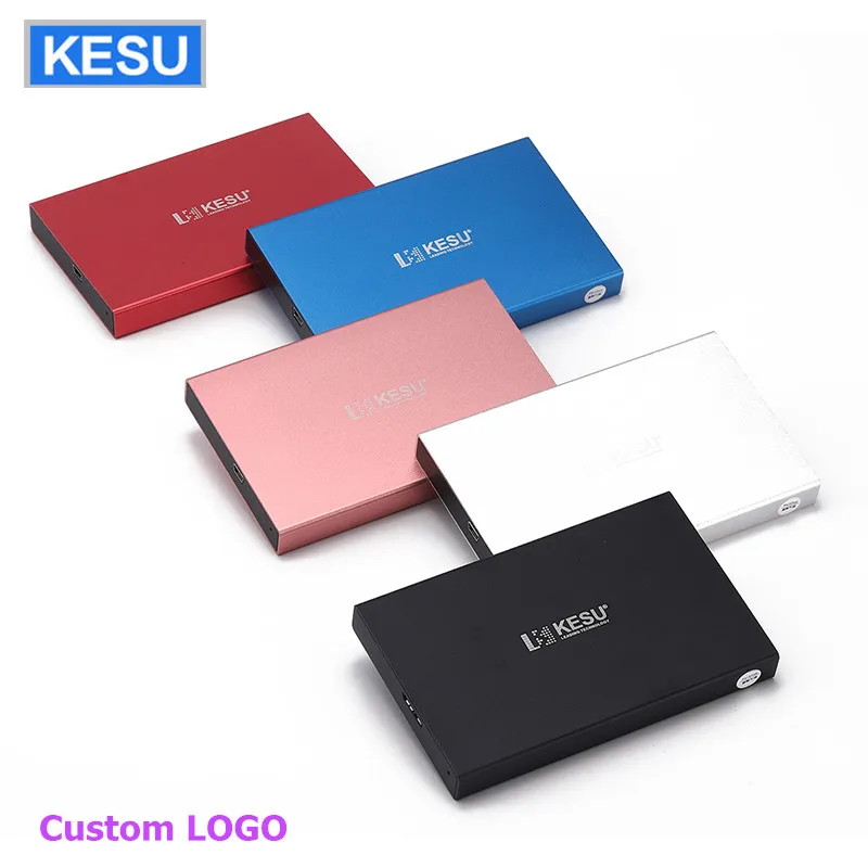Портативный внешний жесткий диск USB 3 0 80 ГБ 120 160 Гб 250 320 750 1 ТБ 2 с логотипом на заказ