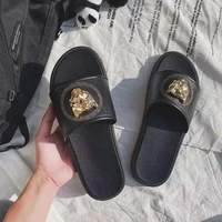 Summer Outdoor Plus Size Slides for Men Fashion Flats Sandals Women Flip-Flop 2020 new Unisex Shower Slippers Aqua Shoes