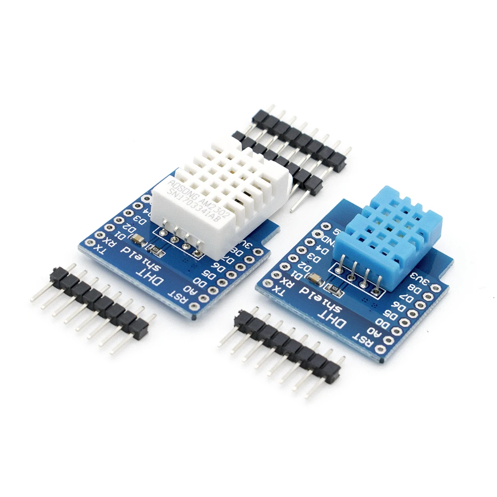 Щит DHT для Wemos D1 Mini DHT11 DHT22 1 шт. модуль датчика температуры и влажности с одной шиной