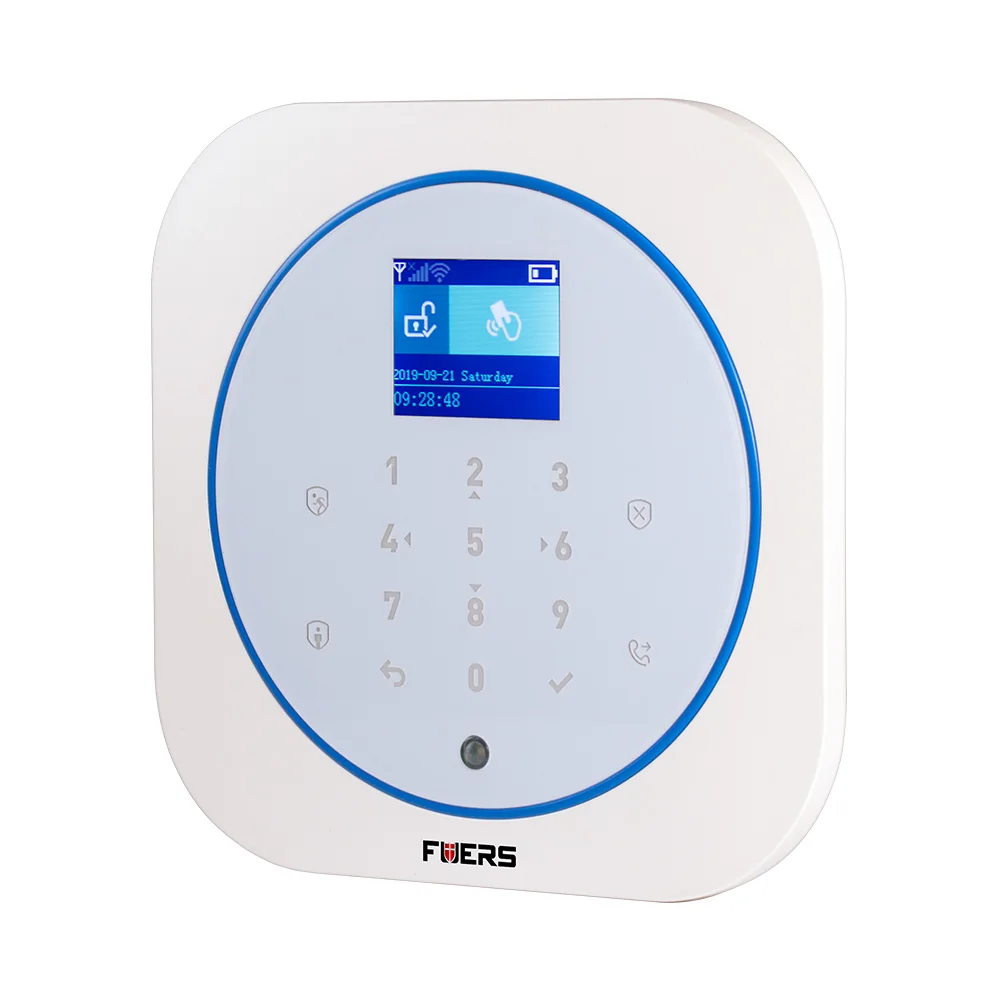 FUERS Wi Fi GSM сигнализация беспроводная домашняя охранная система Tuya APP управление